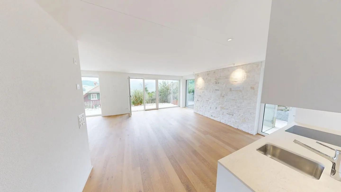 2½ Room Garden Apartment in Goldiwil near Thun! - Photo 6 of 13