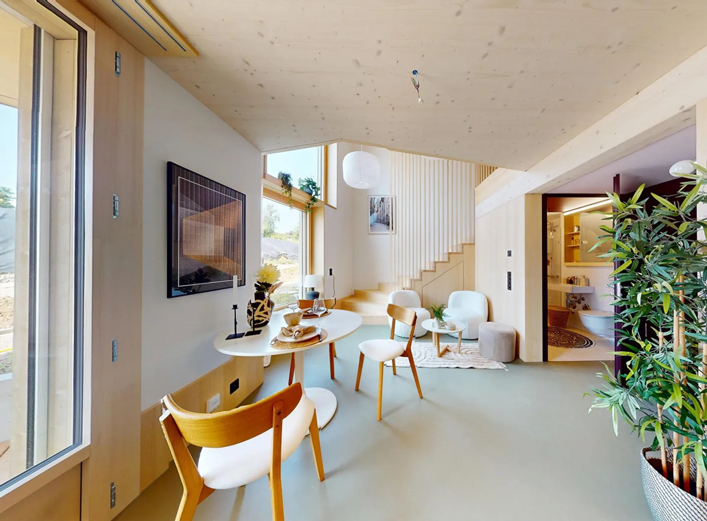 Vivere in modo unico nel 'Kibako' Kloten - Studio 2.0, Maisonette - Foto 4 di 13