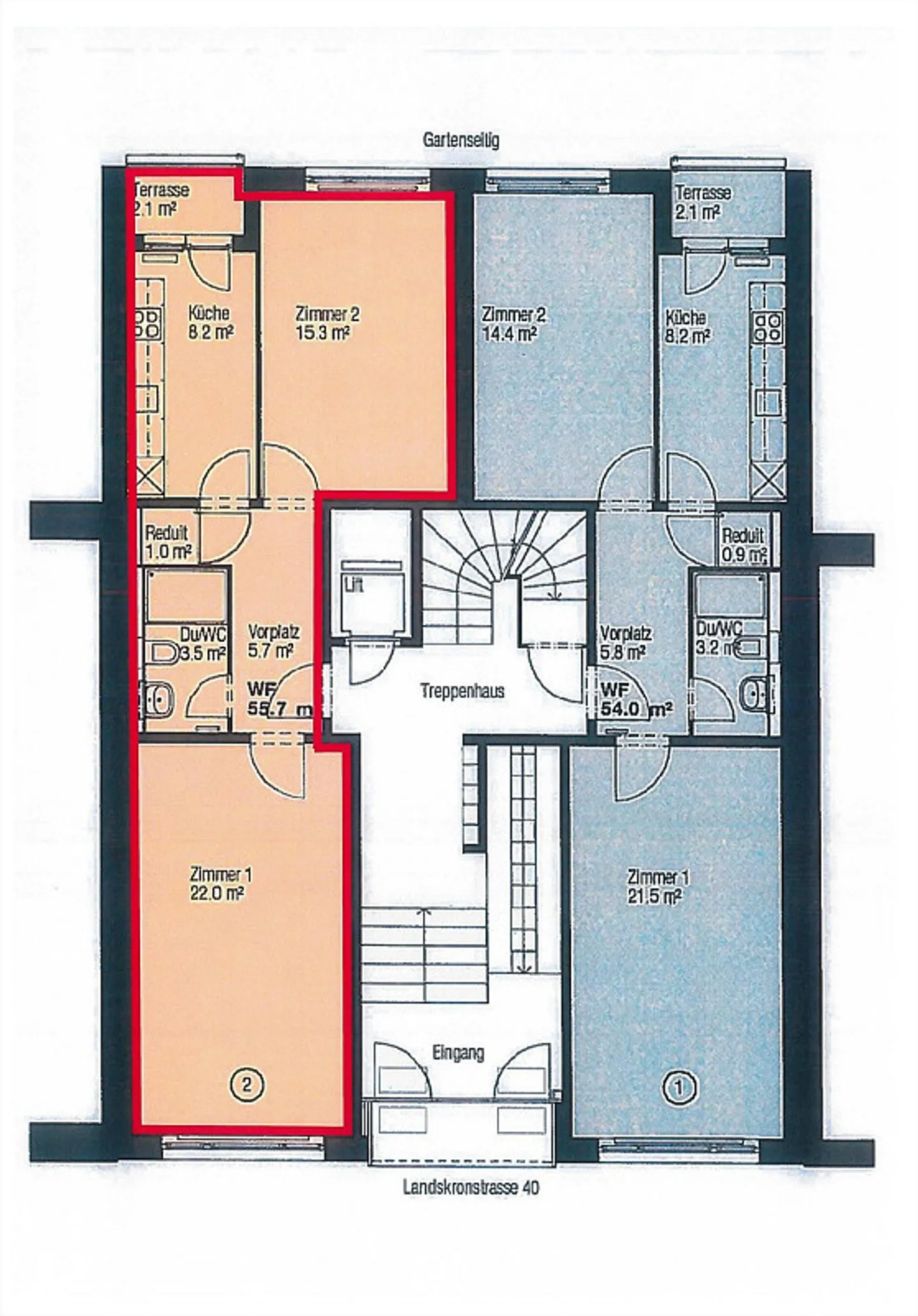 Modern 2-room apartment in a central location in St. Johann - Photo 5 of 5