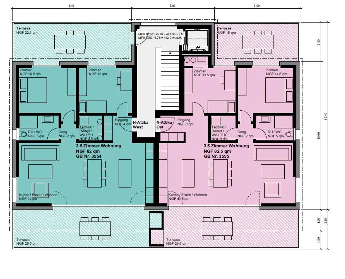 Appartamento attico da sogno a Neunkirch. - Foto 10 di 11