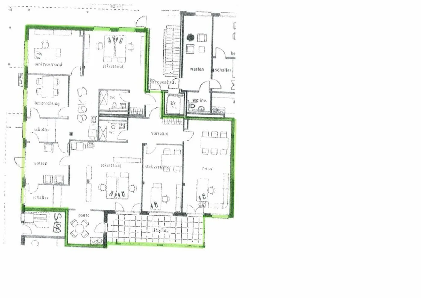 Spacious commercial space for office or practice, 238 m² - Photo 12 of 12