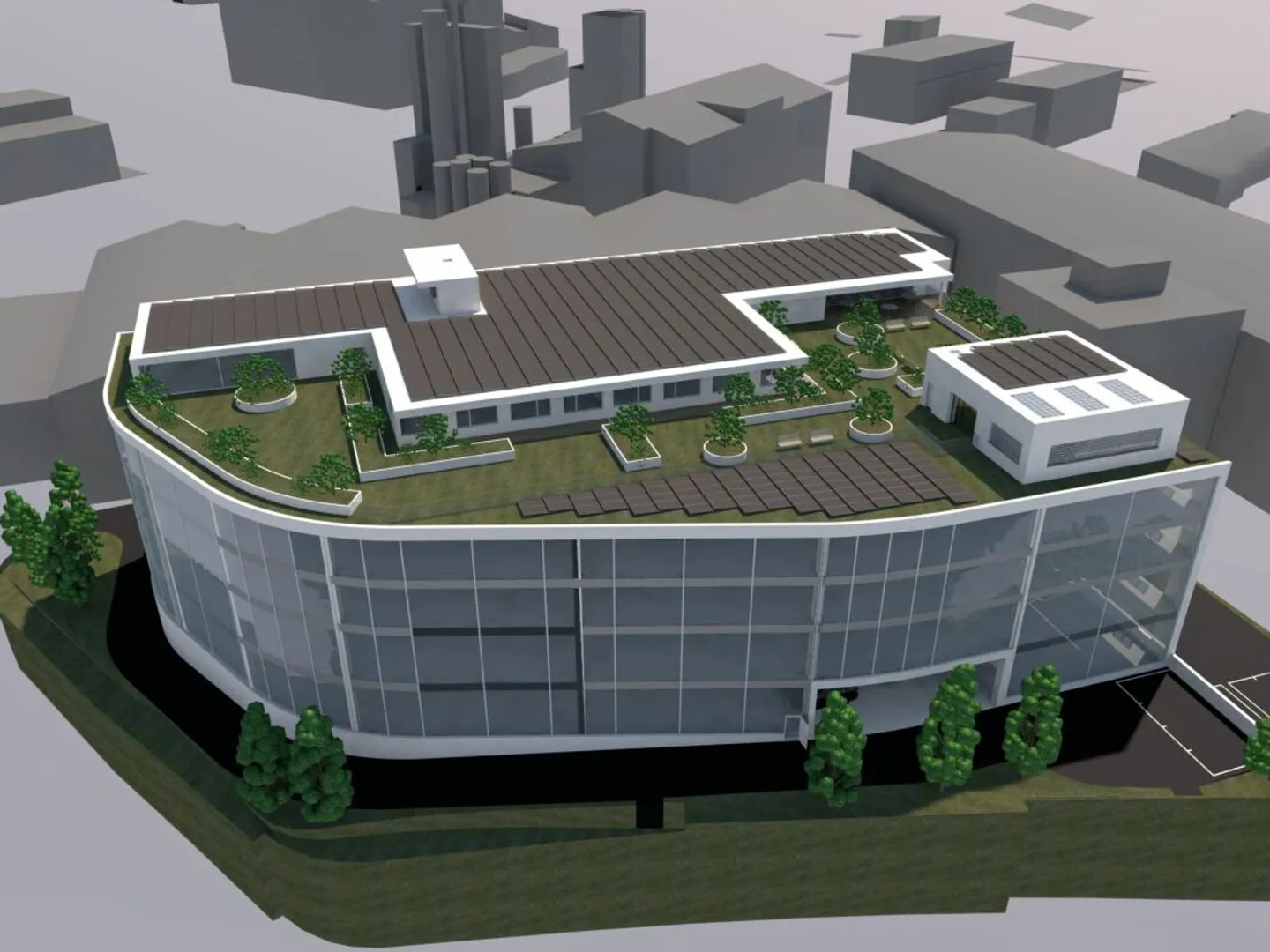 Nuovo edificio commerciale direttamente sull'autostrada con molteplici possibilità di utilizzo - Foto 6 di 10