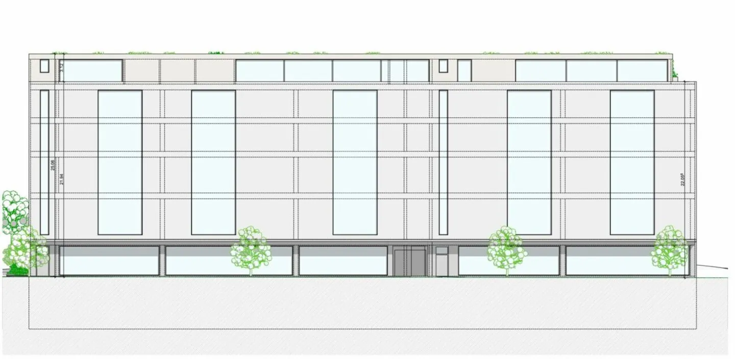 Nuovo edificio commerciale direttamente sull'autostrada con molteplici possibilità di utilizzo - Foto 8 di 10