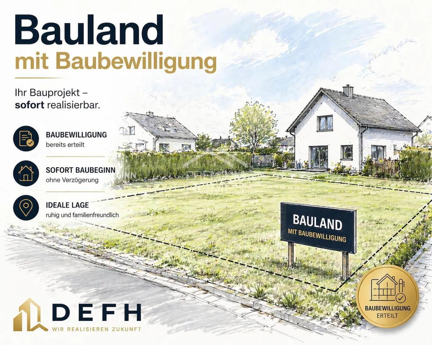 Baugrundstück in St. Margrethen - Foto 1 von 13
