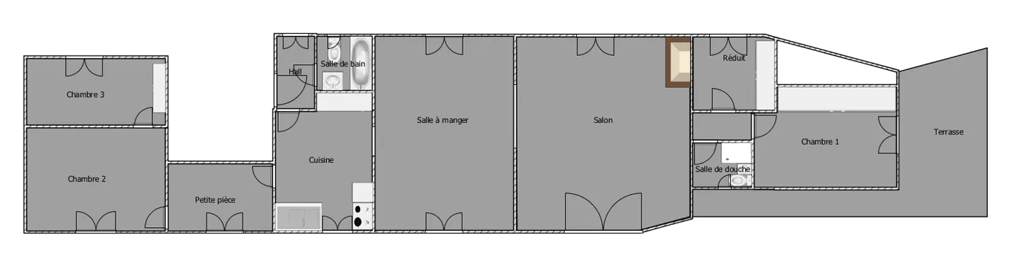 Bel appartement de 4,5 pièces avec cheminée à Val-de-Travers - Photo 14 sur 14