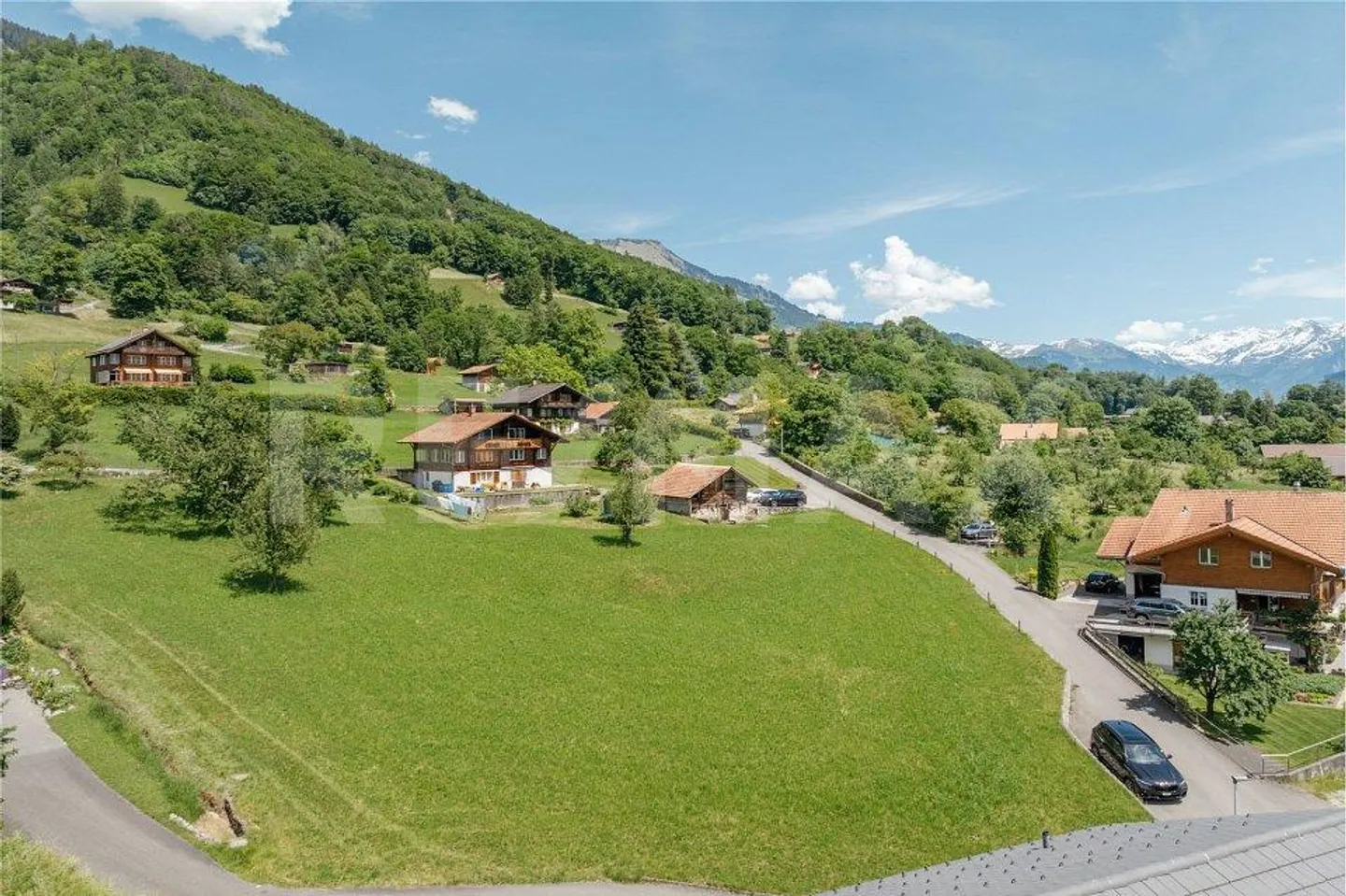 Fantastica parcella edificabile con vista sul lago in una posizione assolutamente tranquilla - Foto 4 di 10