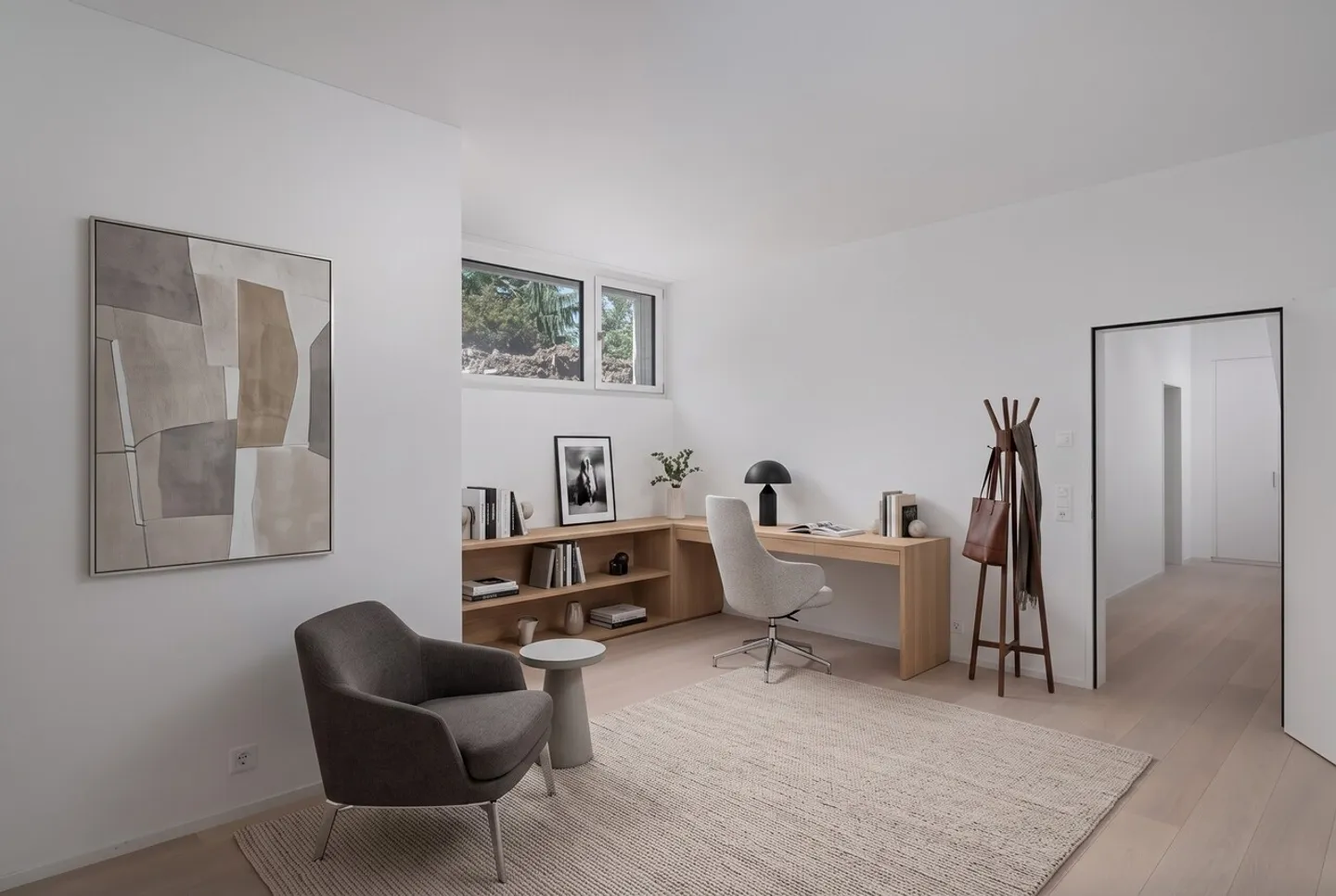 Nuova costruzione "Im Mettlen": Prima occupazione dell'appartamento duplex con giardino di 4,5 stanze - Foto 6 di 9