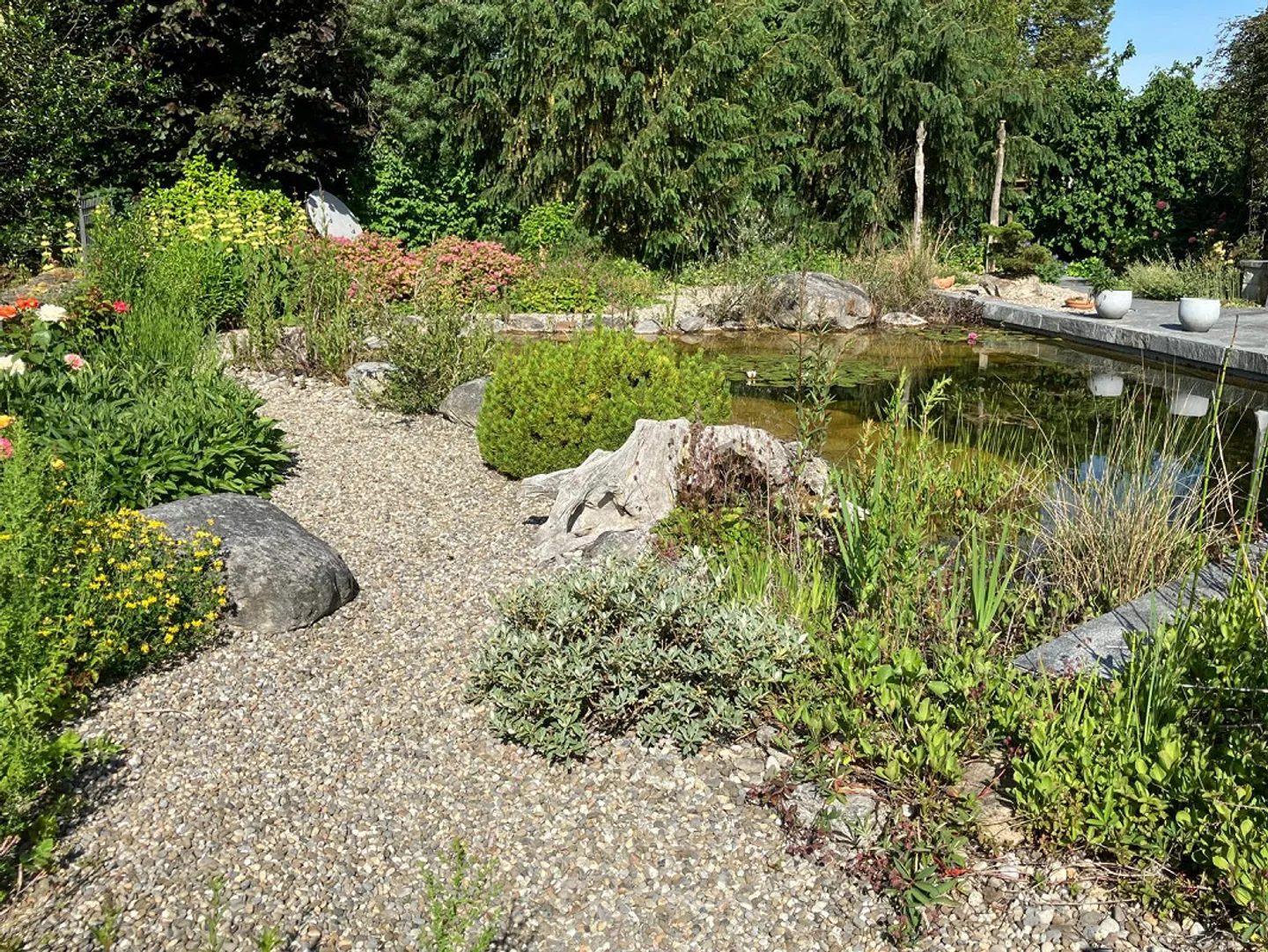 Maison individuelle rénovée de 5,5 pièces avec piscine et étang naturel - Photo 10 sur 18