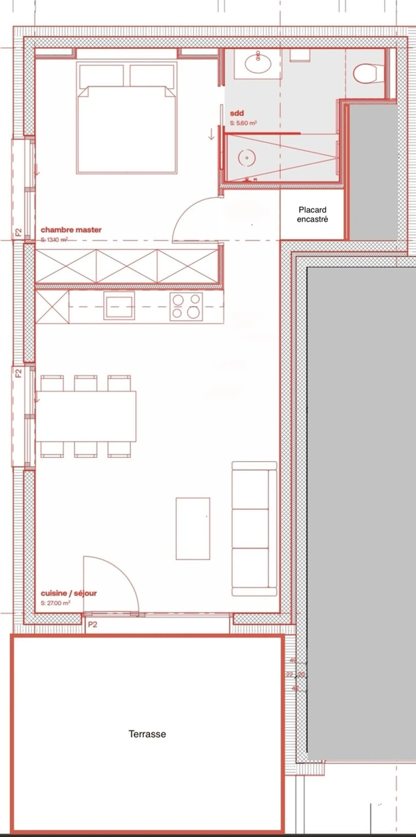 Appartamento Vernier - 2 stanze - Foto 5 di 6