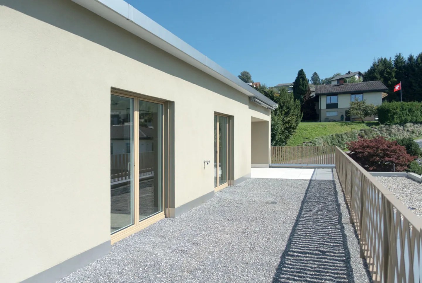 Moderne Attikawohnung im Zentrum von Benken - Foto 4 von 11