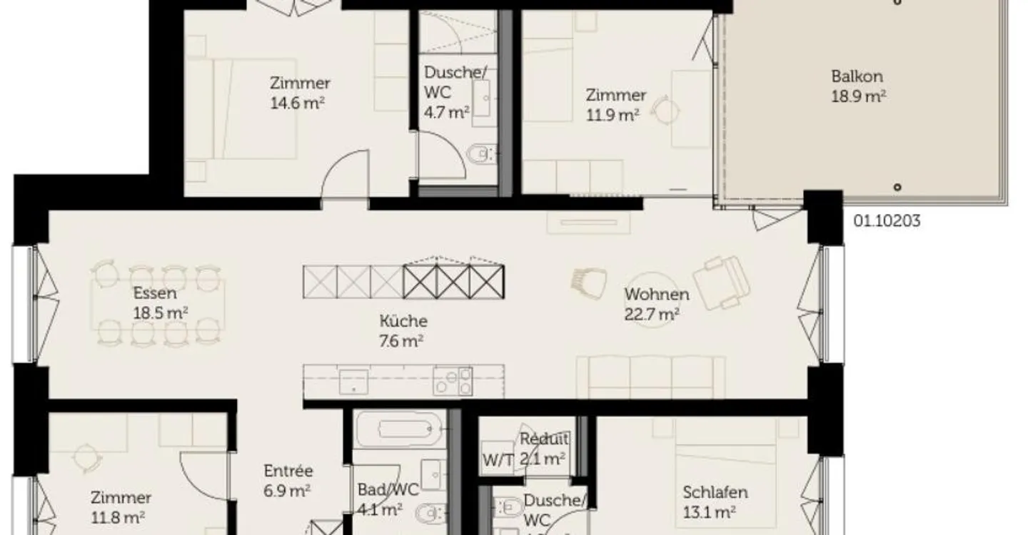 Top modern bright apartment - Photo 9 of 9
