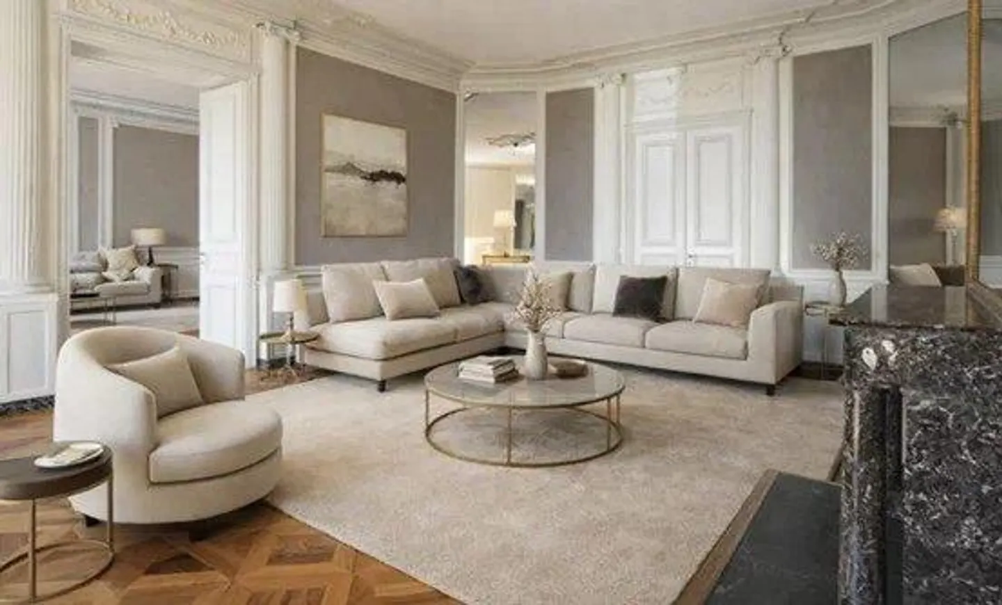 ELEGANT CHARACTER APARTMENT WITH UNOBSTRUCTED VIEW OF THE BASTIONS PARK - Photo 3 of 12