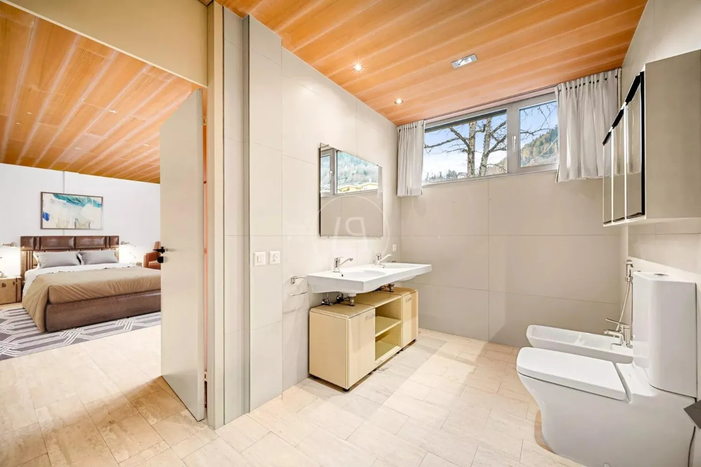Single-storey superb villa with independent apartment - Chernex - Photo 10 of 13