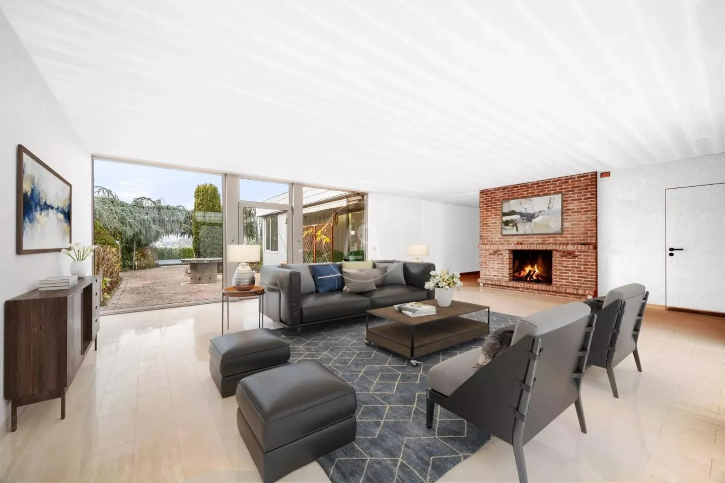 Single-storey superb villa with independent apartment - Chernex - Photo 12 of 13