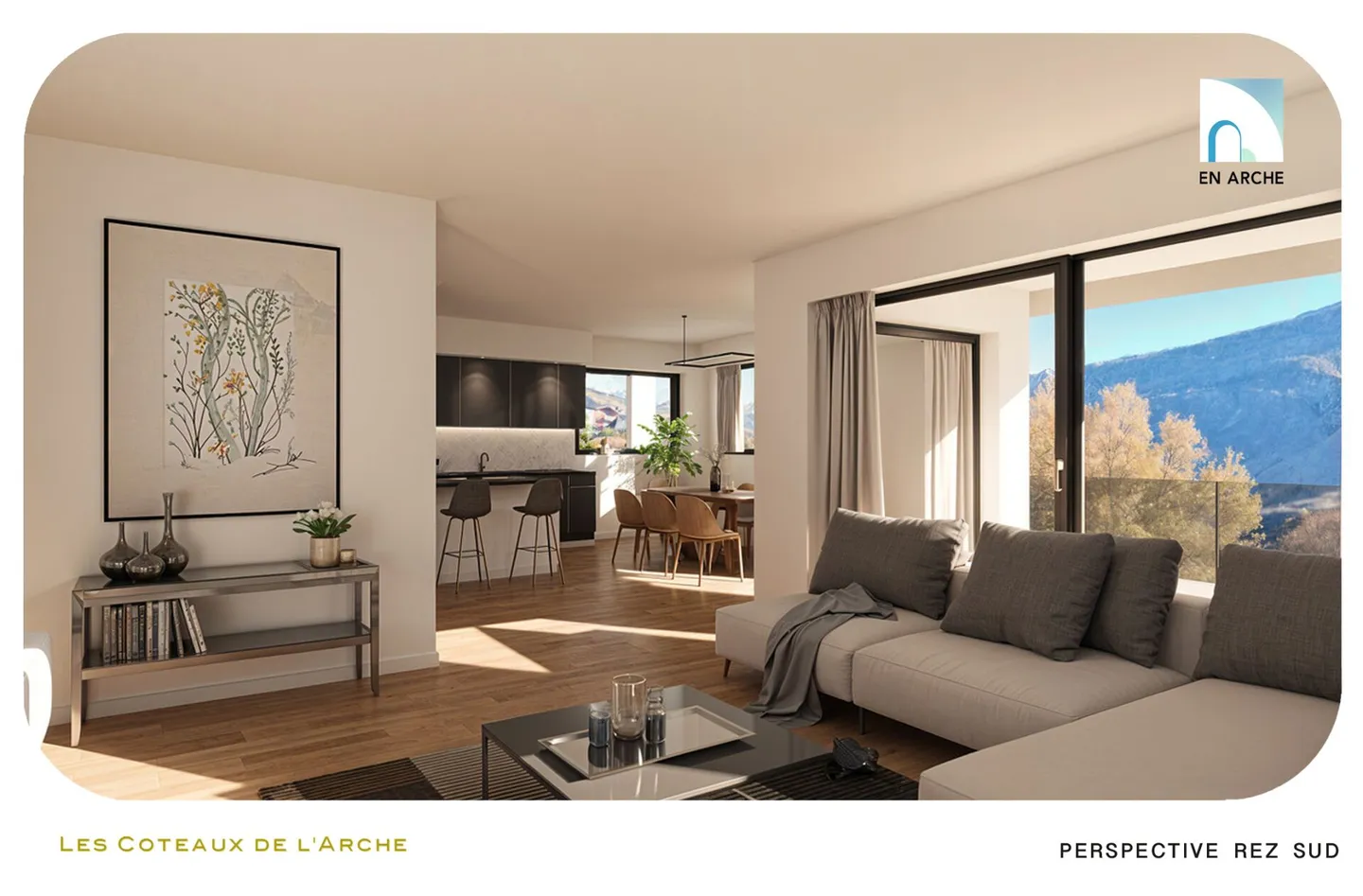 Superbe Appartement en Attique à Leytron - Photo 2 sur 4