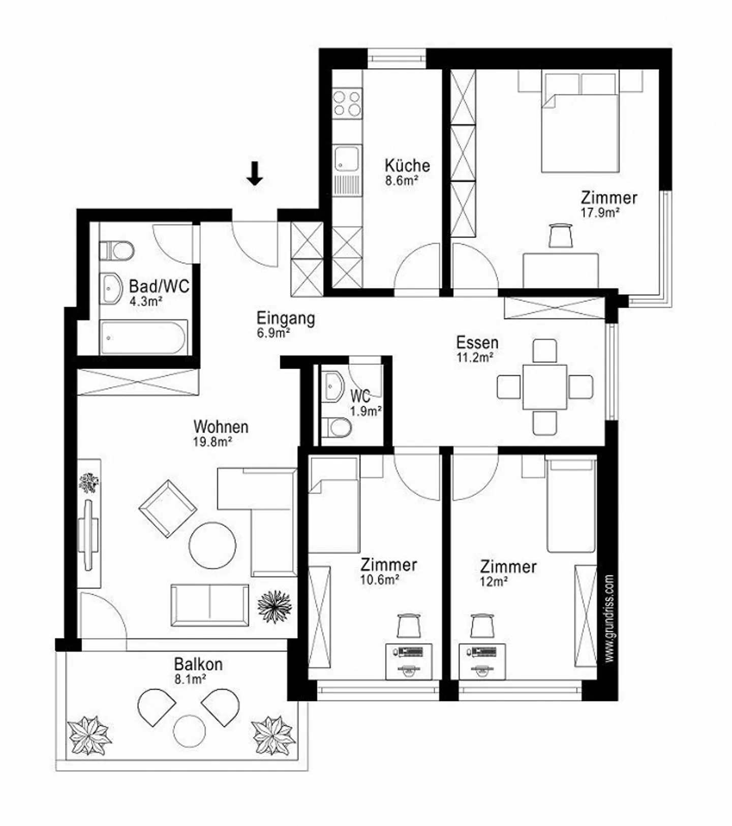 Appartement lumineux et beau cherche nouveau locataire ! - Photo 8 sur 8