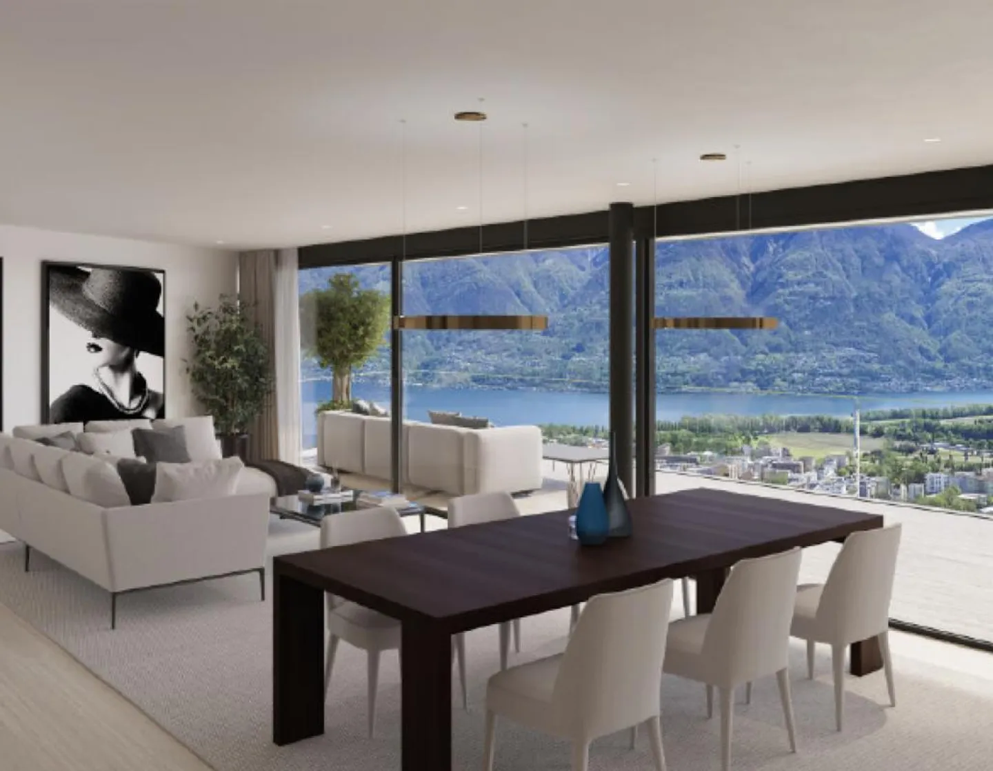 LOCARNO MONTI - Lussuoso appartamento con vista lago - Foto 3 di 10