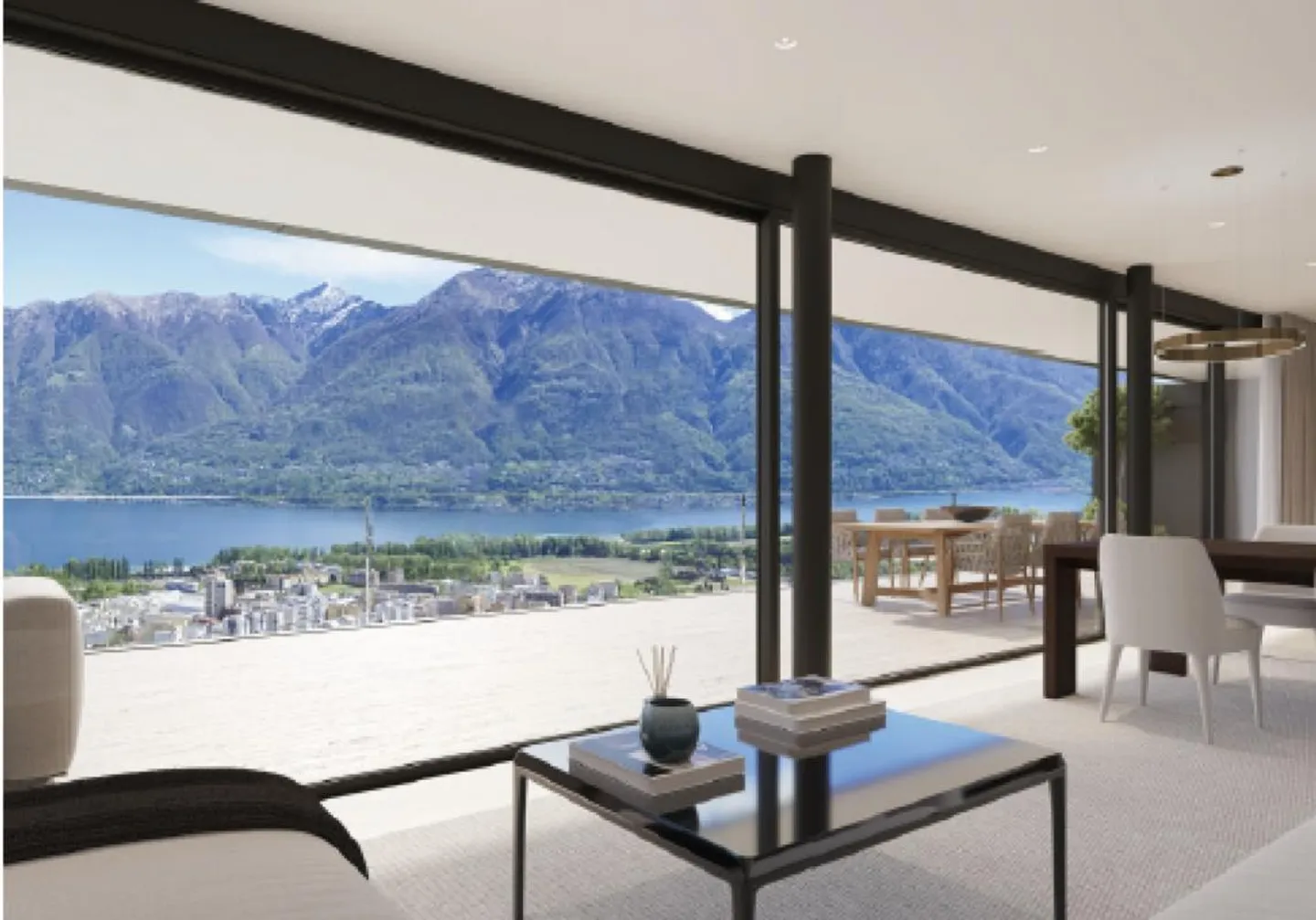 LOCARNO MONTI - Lussuoso appartamento con vista lago - Foto 1 di 10