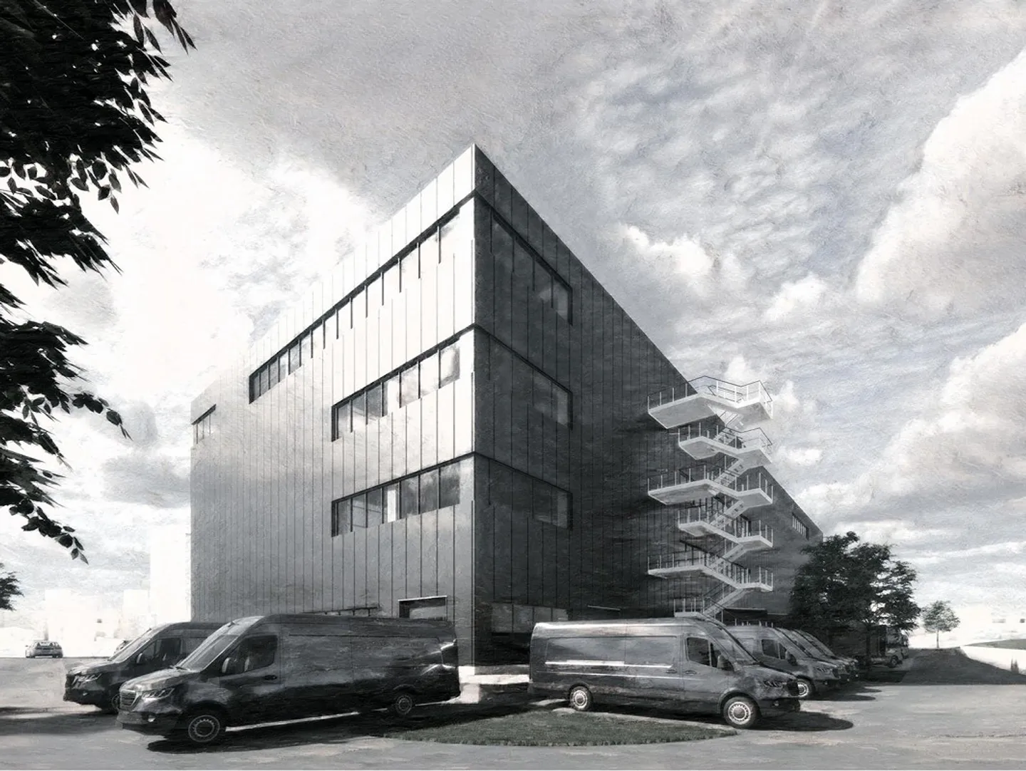 Erstvermietung Neubau per 2027 Gewerbe- und Logistikflächen - Foto 2 von 7