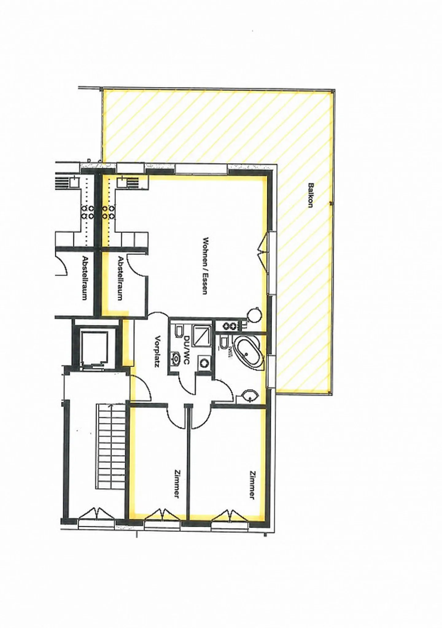 Modern 3.5-room apartment with large balcony in Niederglatt - Photo 12 of 12