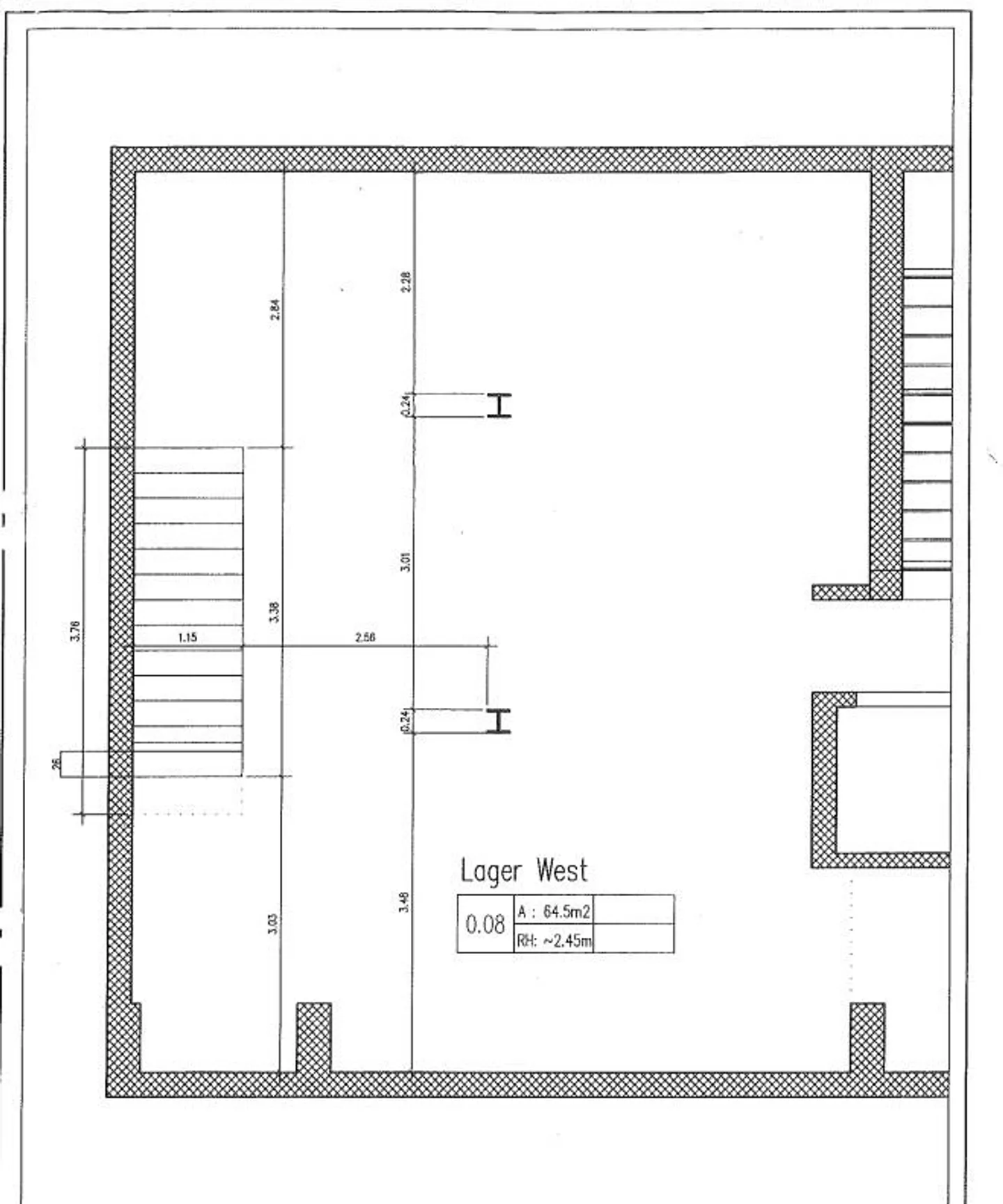 Ladenfläche / Büroräume direkt an der Reuss - Foto 4 von 4