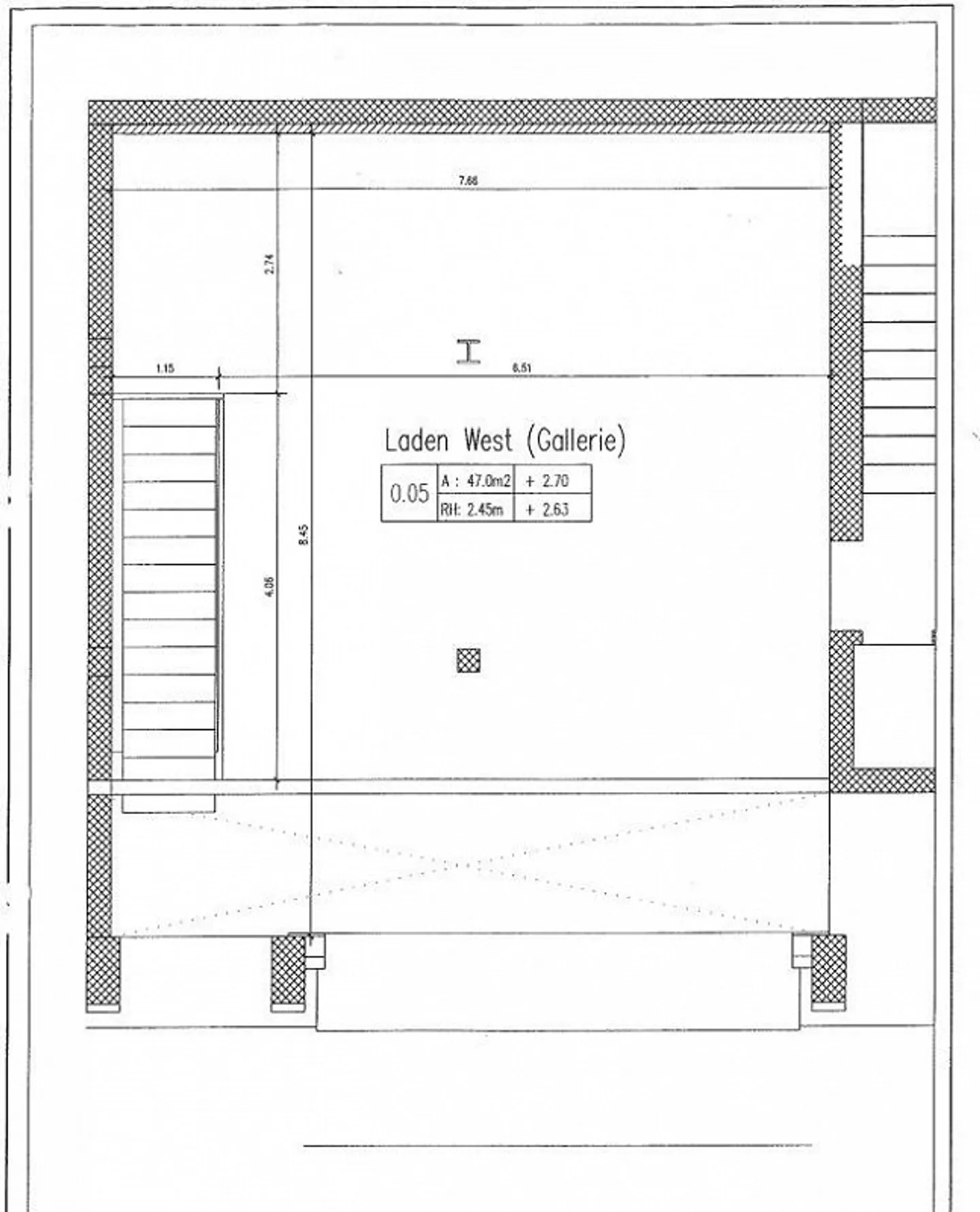 Ladenfläche / Büroräume direkt an der Reuss - Foto 3 von 4