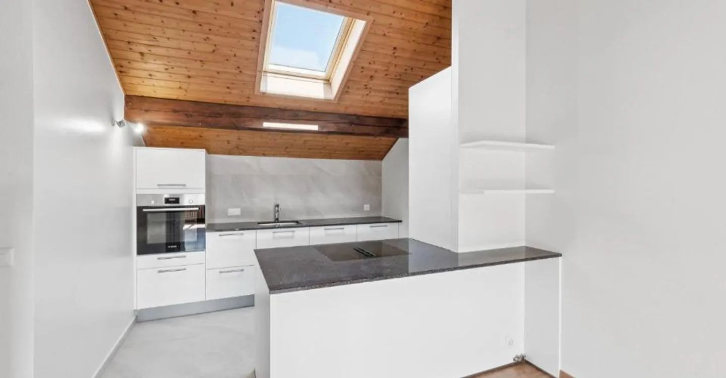Renovierte Dachgeschosswohnung mit 3 Schlafzimmern Rue de Tronchin 26 - Foto 3 von 8