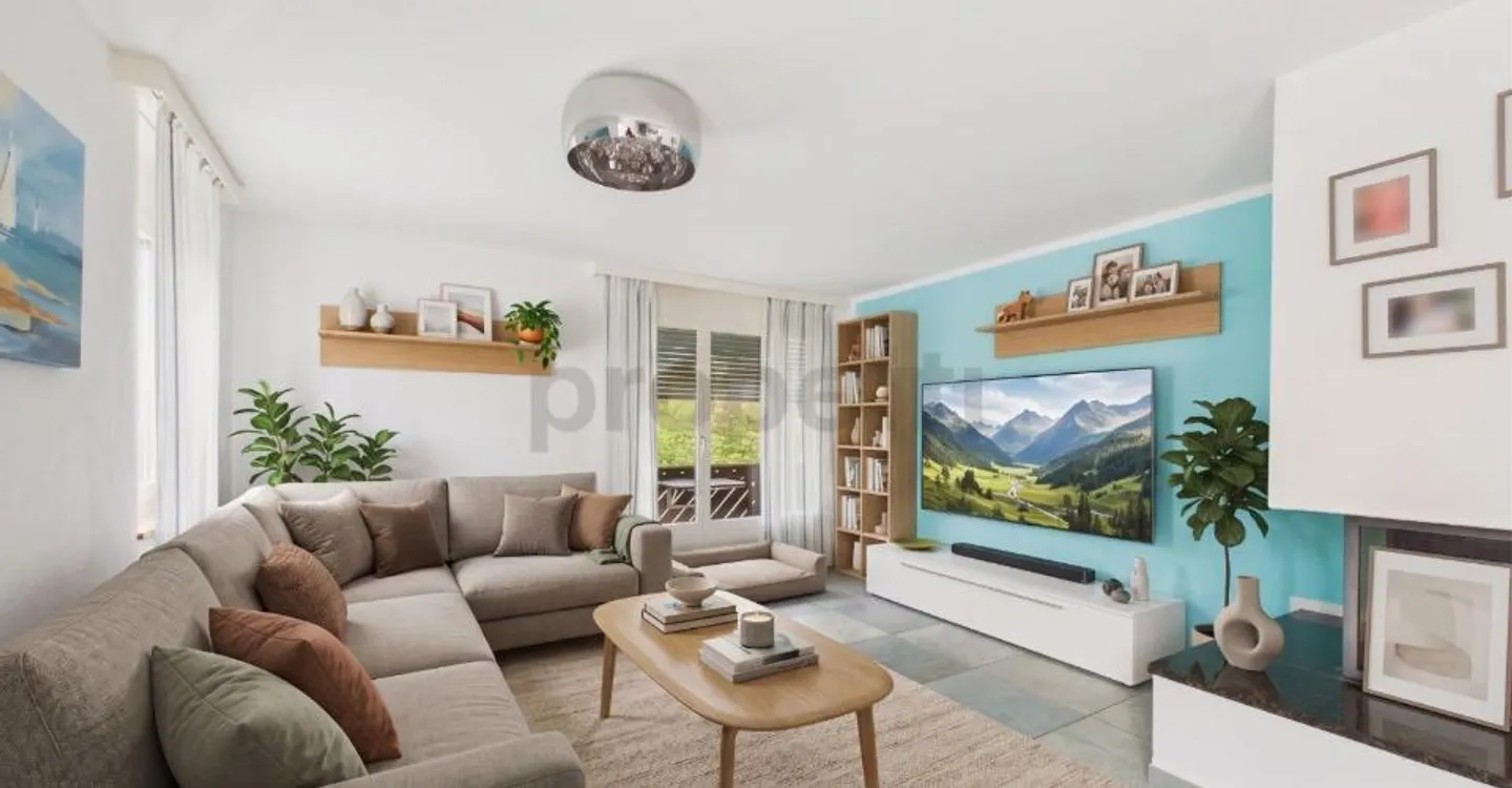 Light-flooded 143 m² maisonette with lake view, fireplace & large hobby rooms - Photo 4 of 12