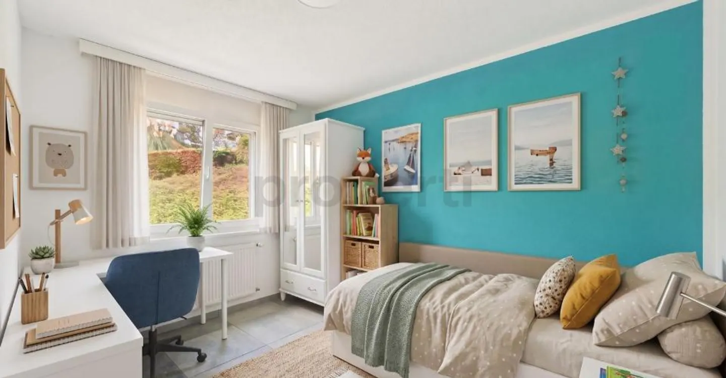 Light-flooded 143 m² maisonette with lake view, fireplace & large hobby rooms - Photo 6 of 12