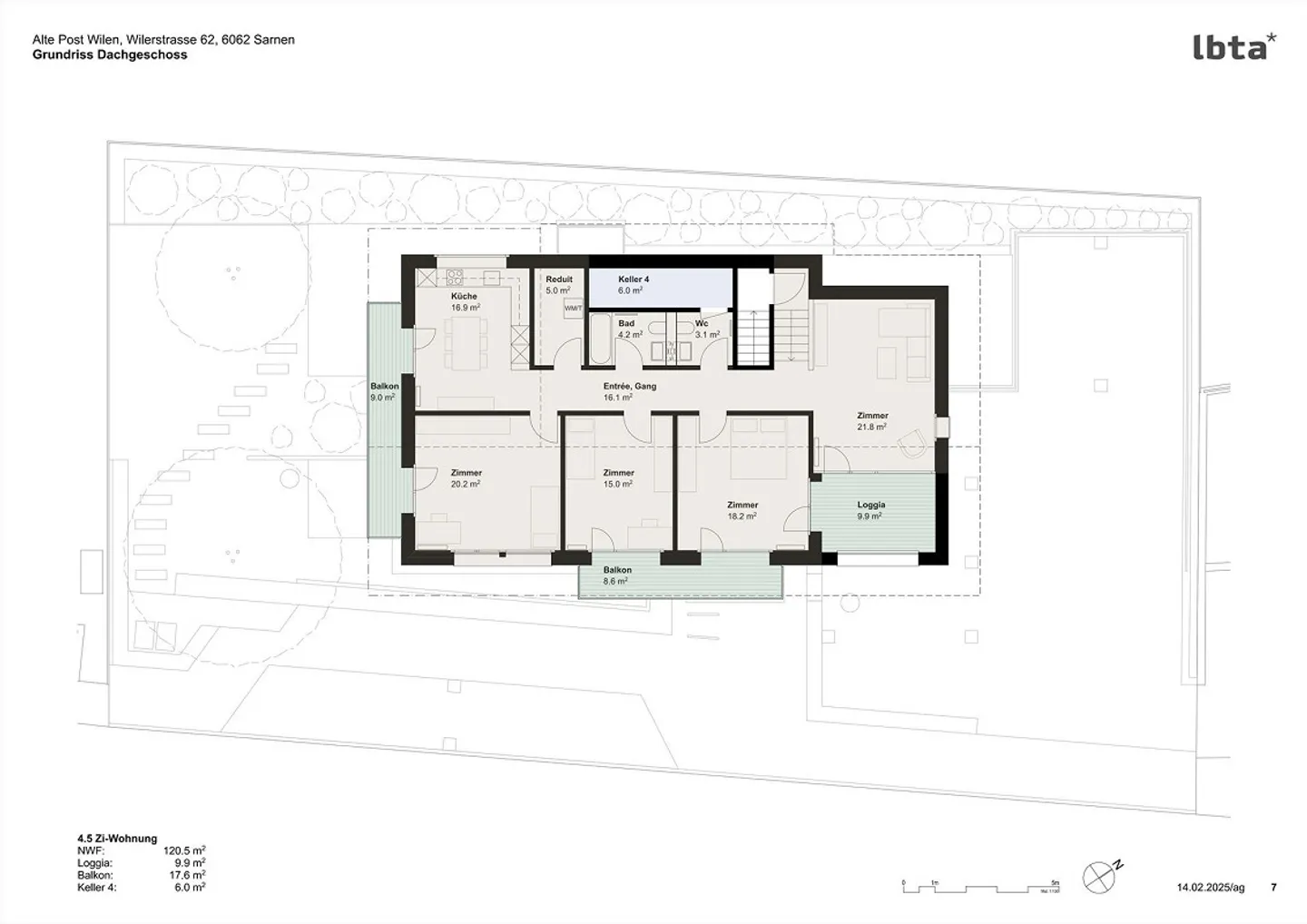 Old Post Wilen - exclusive penthouse apartment with lake view - Photo 13 of 13