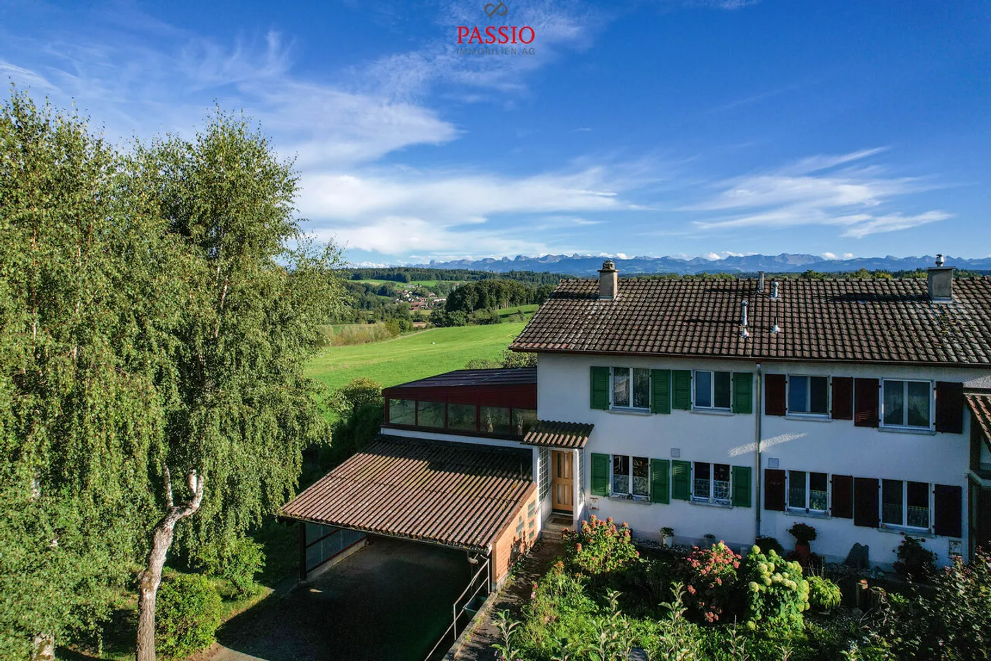 5.5-Room Semi-Detached House with Alpine View and Large Plot - Photo 1 of 28