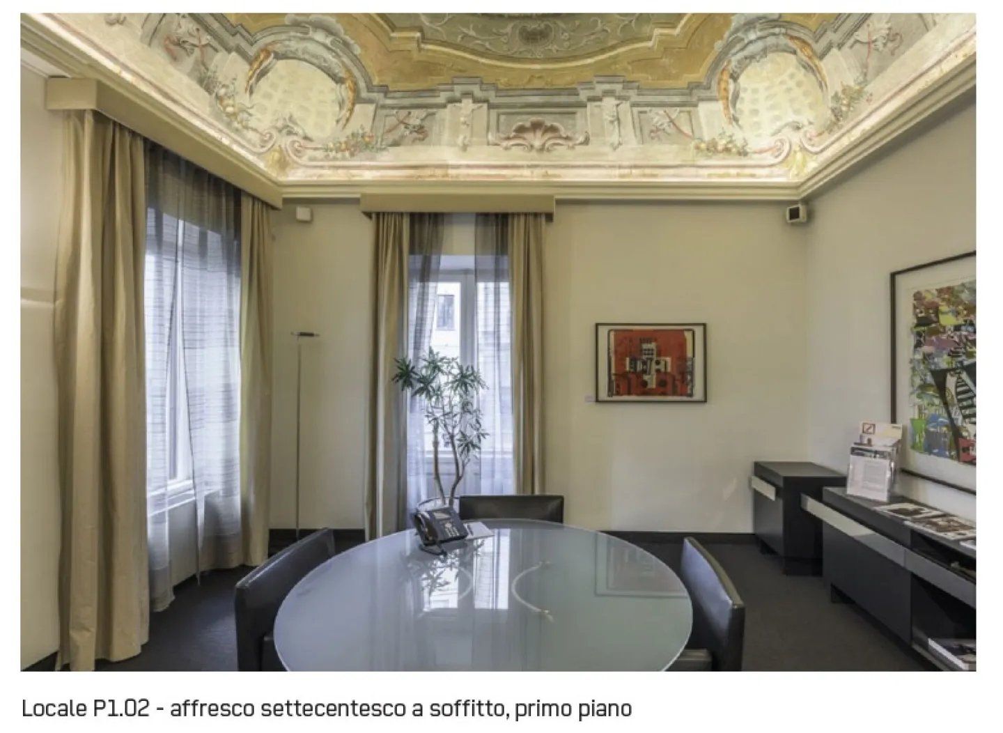 Lugano : À louer, bâtiment historique prestigieux - Photo 1 sur 10