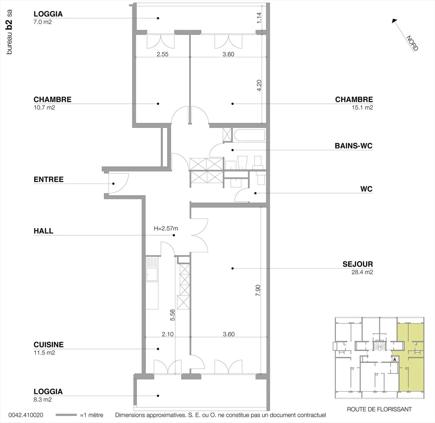 4.5 room apartment - Photo 6 of 6