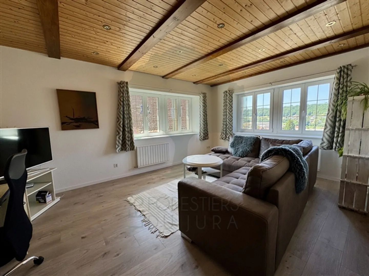 Incantevole casa unifamiliare di 4,5 stanze con vista libera a Chevenez - Foto 6 di 14