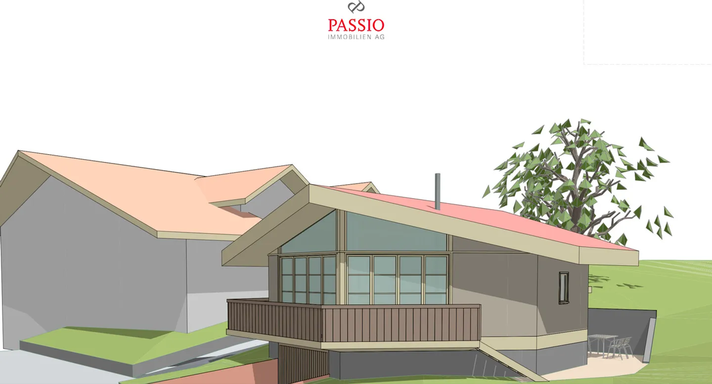 Casa Naturale di 1,5 stanze con vista libera sul Lago di Thun - Foto 1 di 8