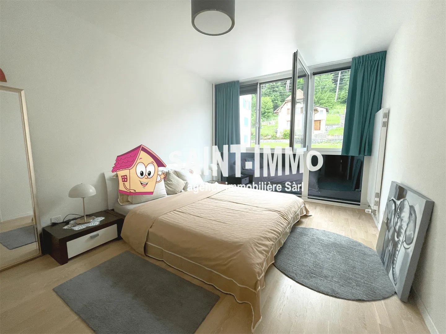 NUOVO PREZZO - Bellissimo appartamento pronto da abitare con 3.5 stanze (83 m2) e grande balcone e giardino comune - Foto 2 di 13