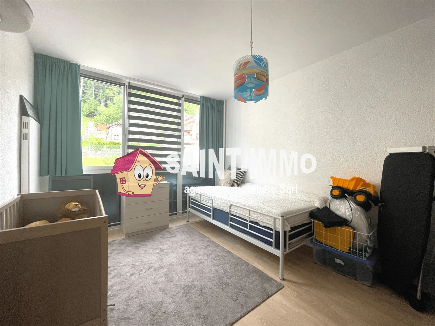 NUOVO PREZZO - Bellissimo appartamento pronto da abitare con 3.5 stanze (83 m2) e grande balcone e giardino comune - Foto 4 di 13
