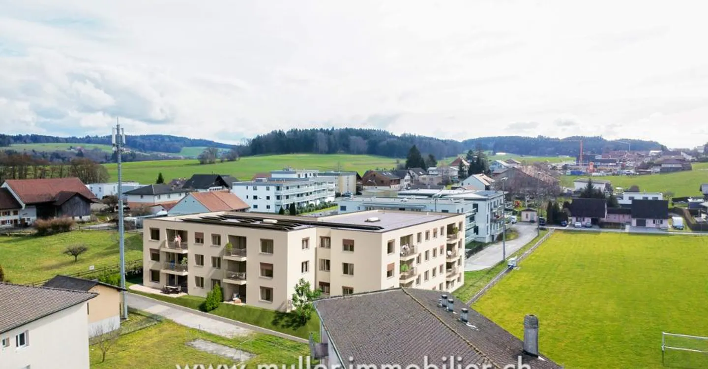 Neues 38 m² Studio 5 Minuten von Romont im Dorf Siviriez - Foto 8 von 13