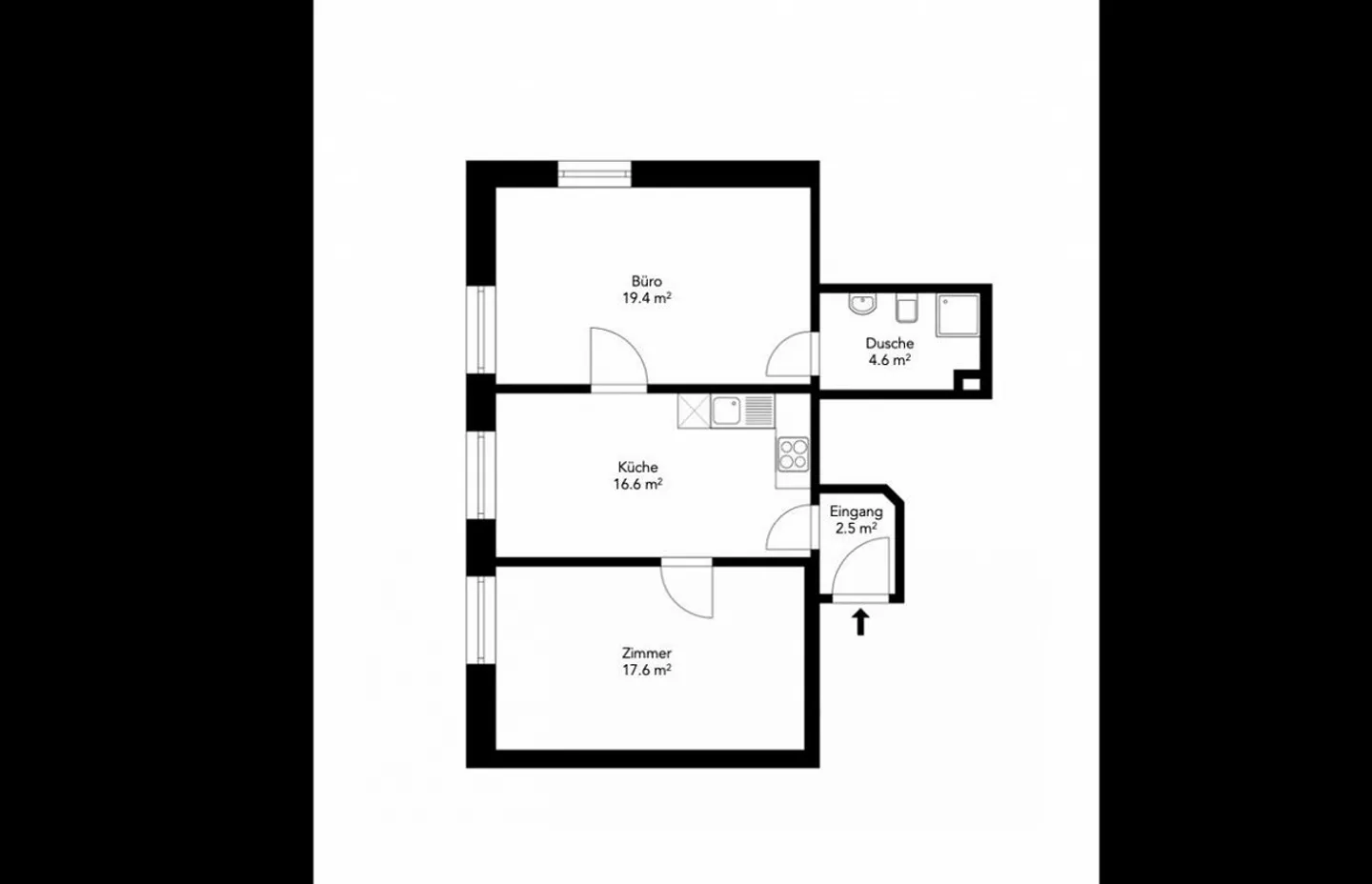 Two well-maintained apartments with long-term tenants - in building rights - Photo 4 of 10