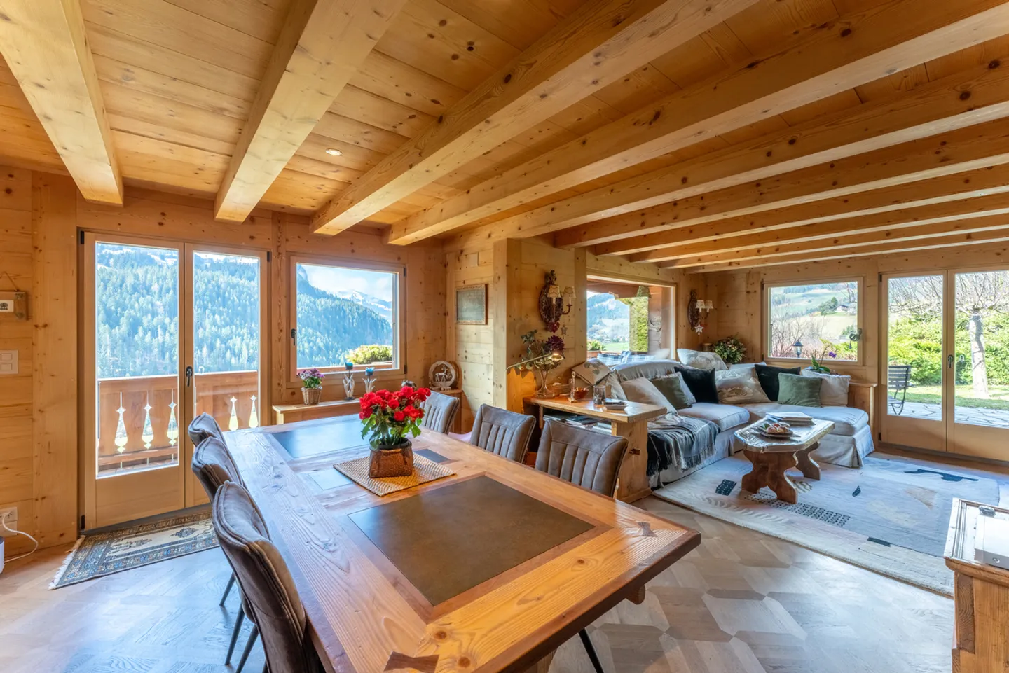 Les Granges - Chalet familiale avec vues magnifiques - Photo 2 sur 13