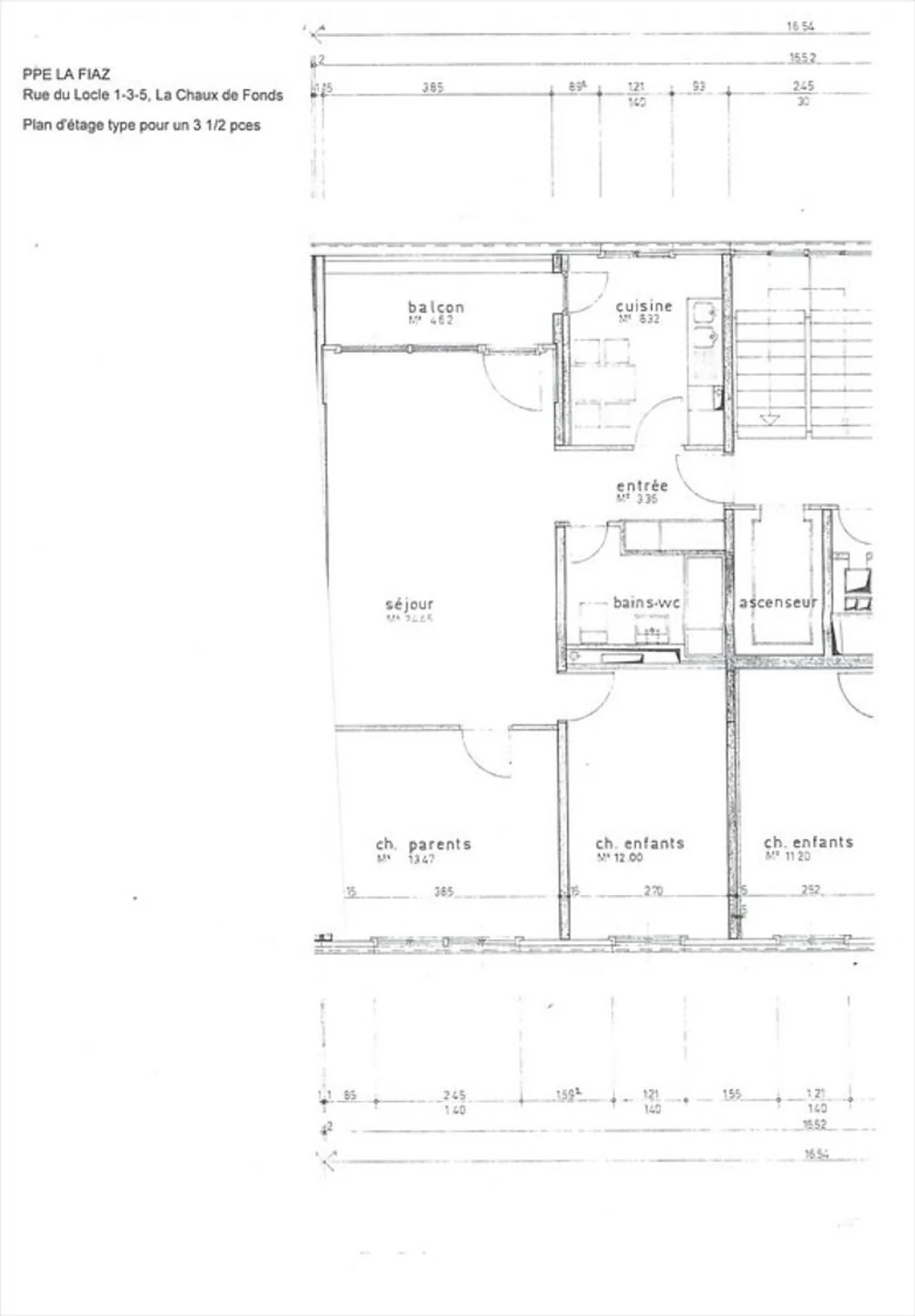 Bell'appartamento di 3,5 locali a La Chaux-de-Fonds - Foto 7 di 8