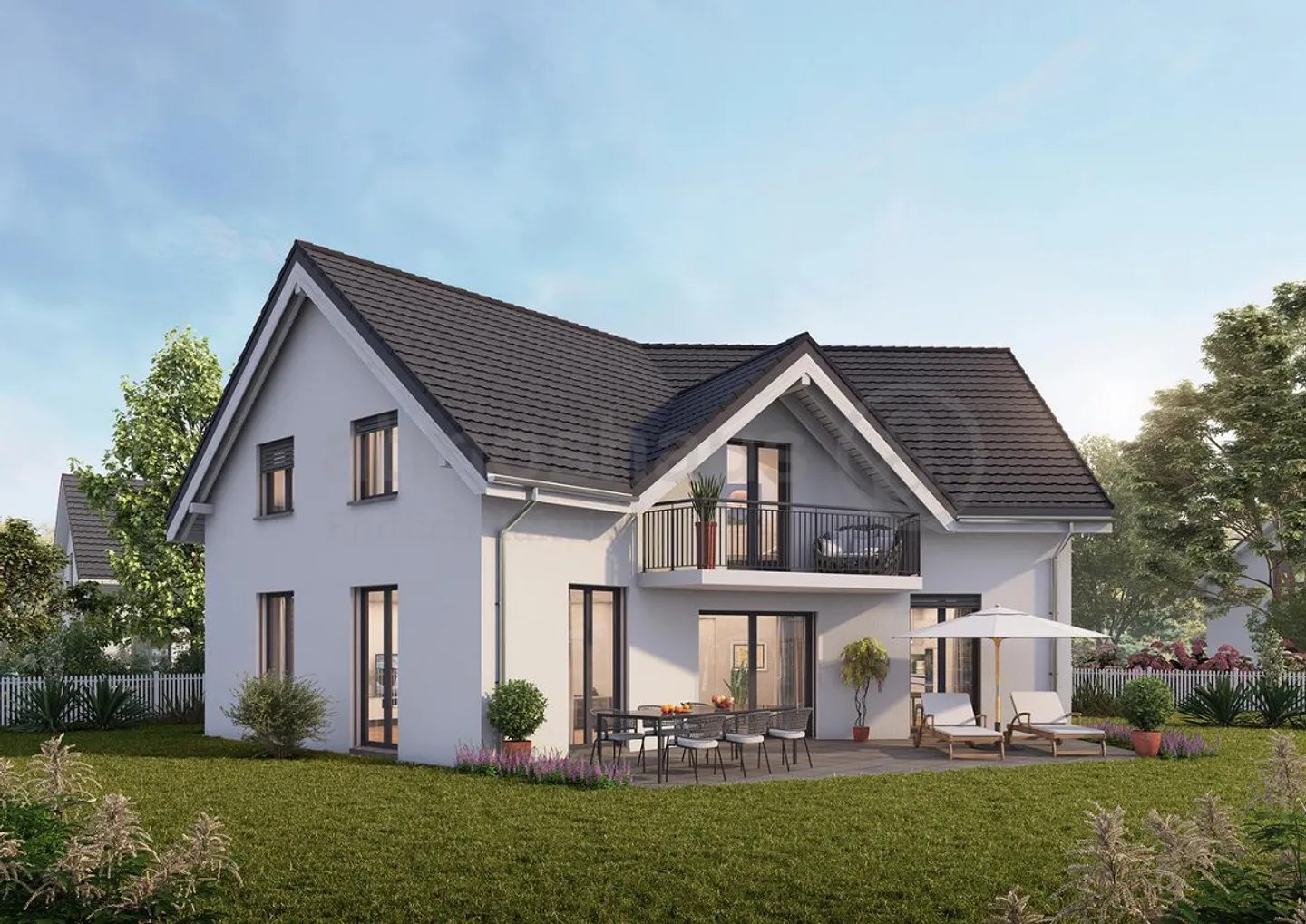 Ihr neues Zuhause: Sonniges EFH-Projekt auf grosszügigem Grundstück! - Foto 1 von 4