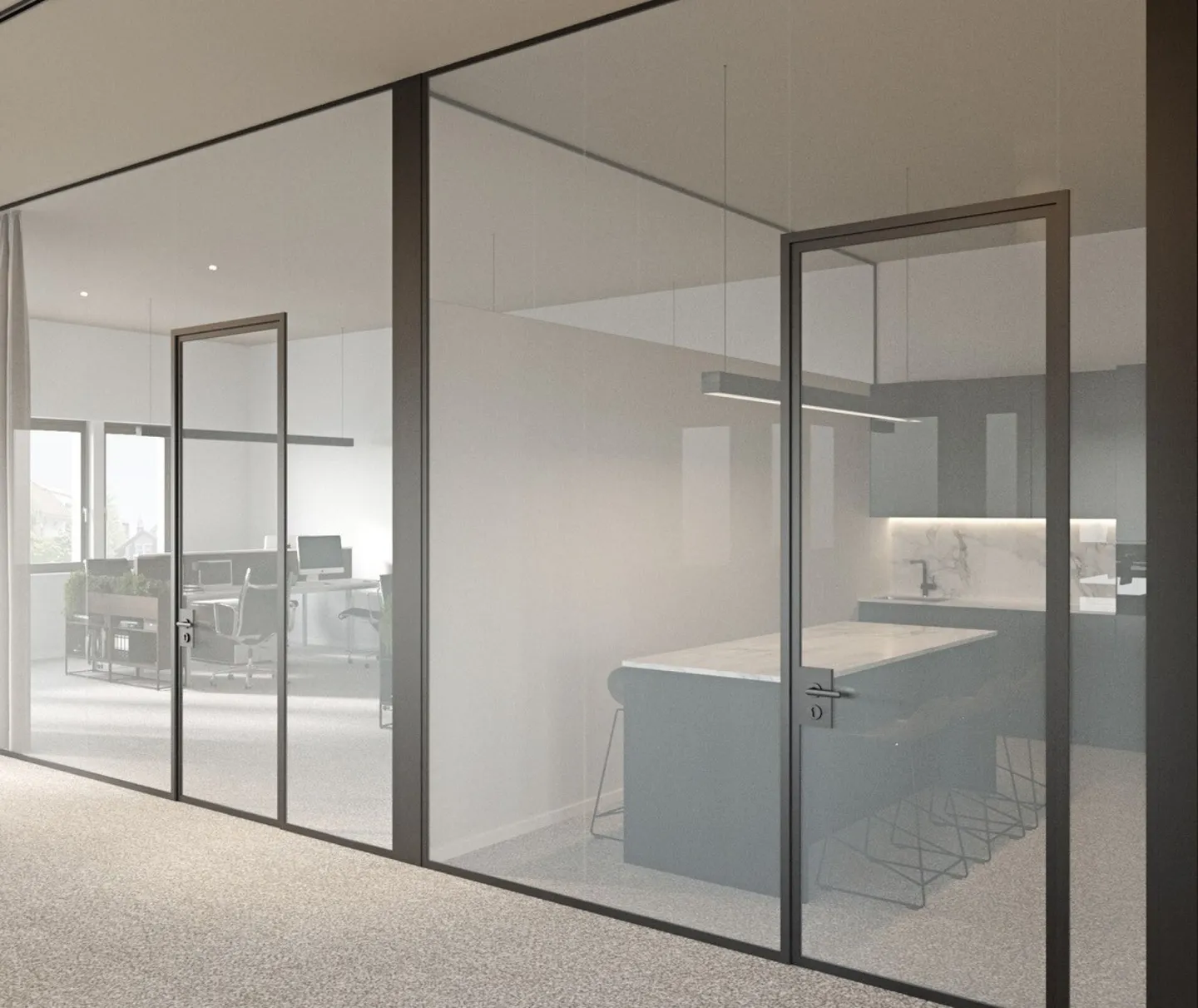 Uffici e studi di diverse dimensioni (39, 188, 298 m²) nel centro di Frauenfeld - Foto 5 di 8