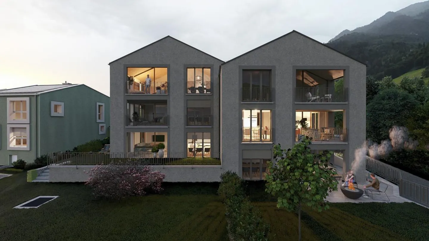 Malans : Appartements neufs élégants entre vignes et montagnes - Photo 1 sur 4