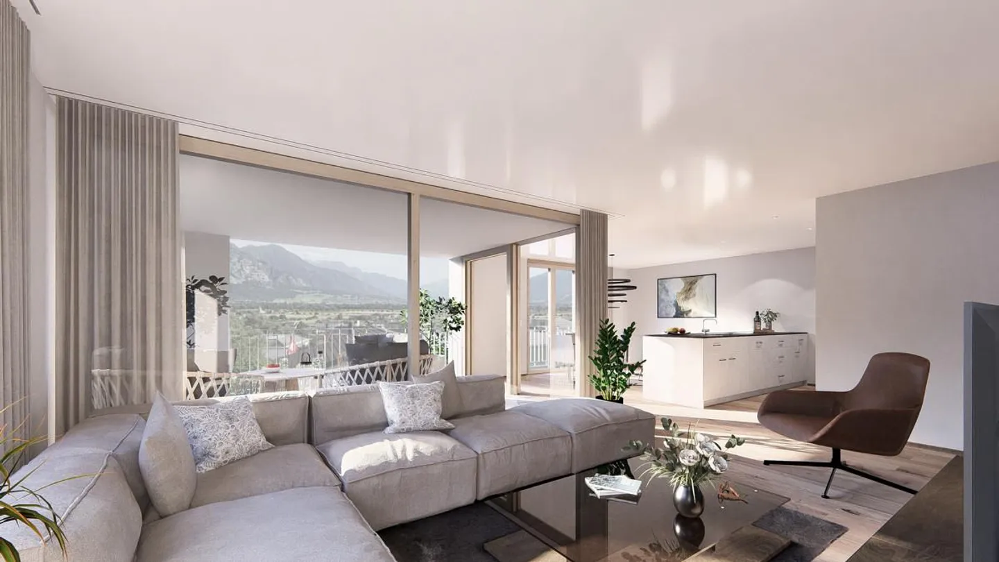 Malans : Appartements neufs élégants entre vignes et montagnes - Photo 2 sur 4