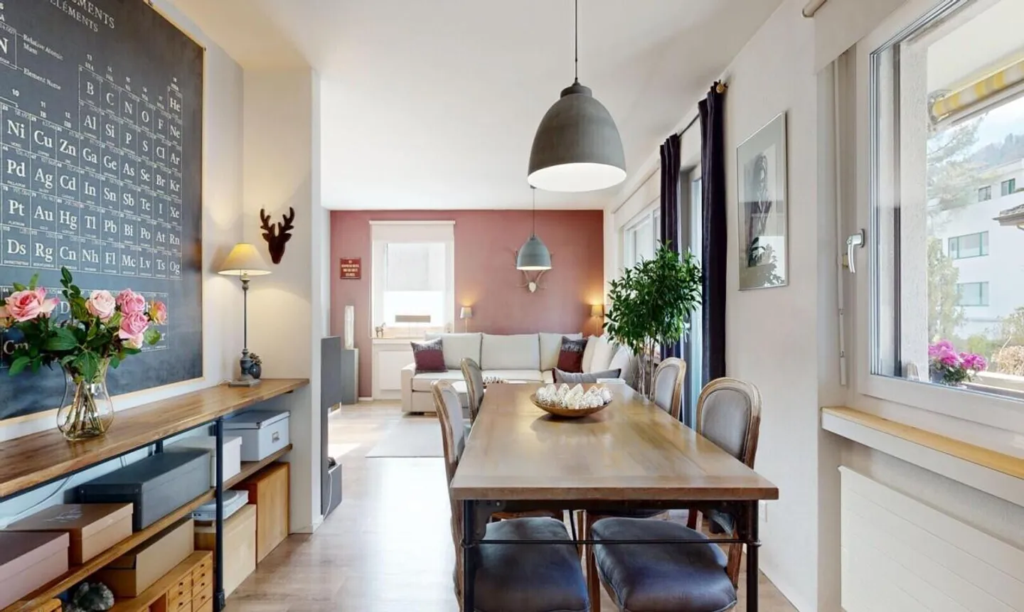 Quiet 4.5-room apartment including parking space at the foot of Uetliberg - Photo 4 of 11