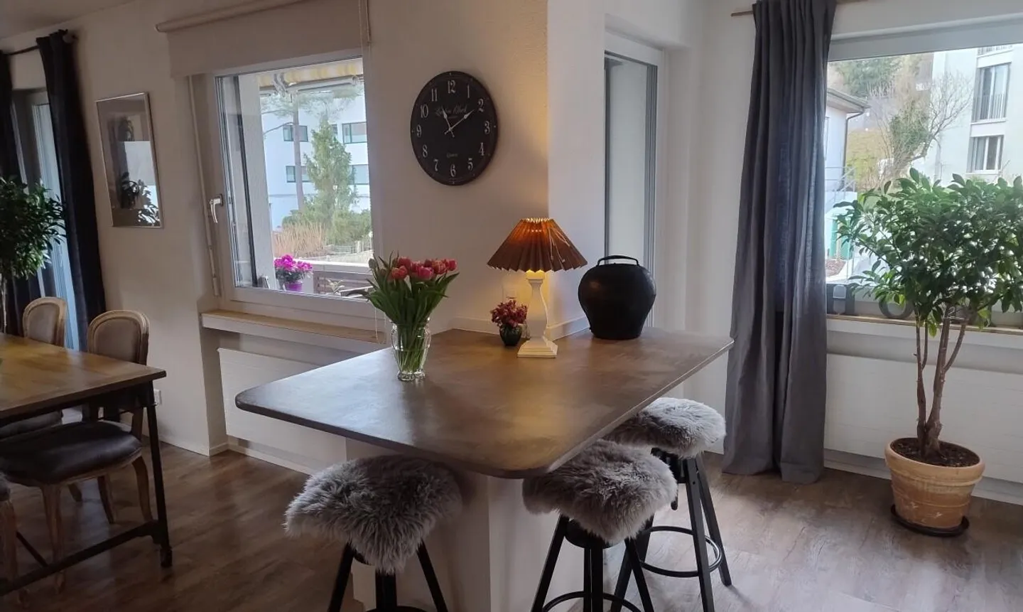 Quiet 4.5-room apartment including parking space at the foot of Uetliberg - Photo 5 of 11
