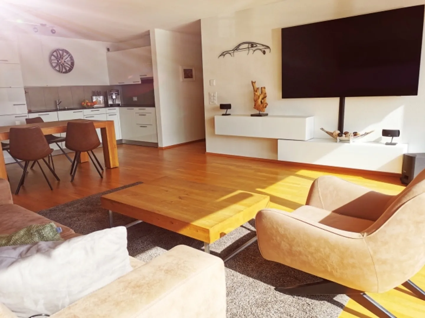 "APPARTEMENT 3½ PIÈCES À BIRRWIL (AG), MEUBLÉ, TEMPORAIRE" - Photo 1 sur 10