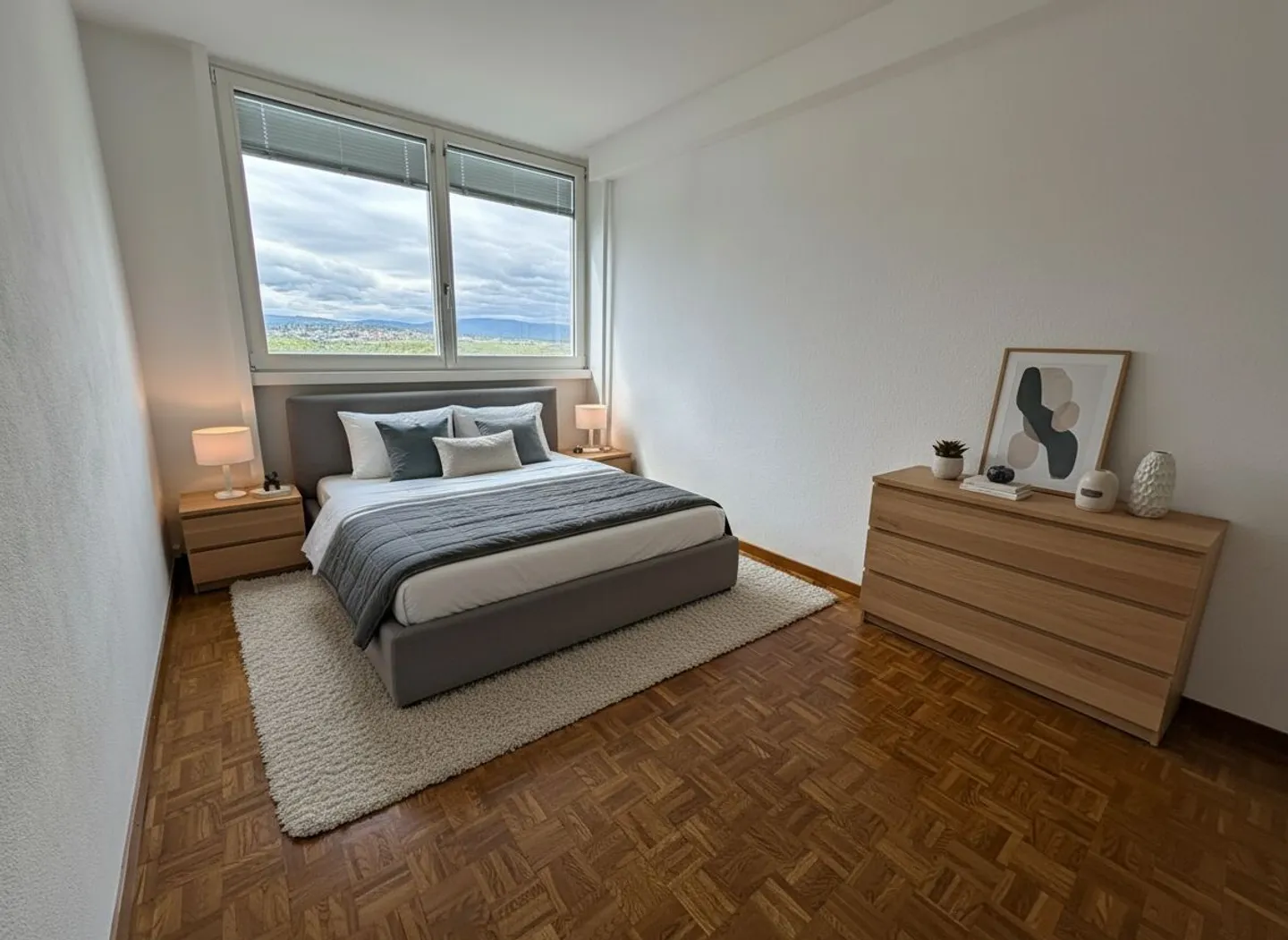 Bellissimo appartamento con vista aperta mozzafiato 3 camere / piscina comune - Foto 6 di 7