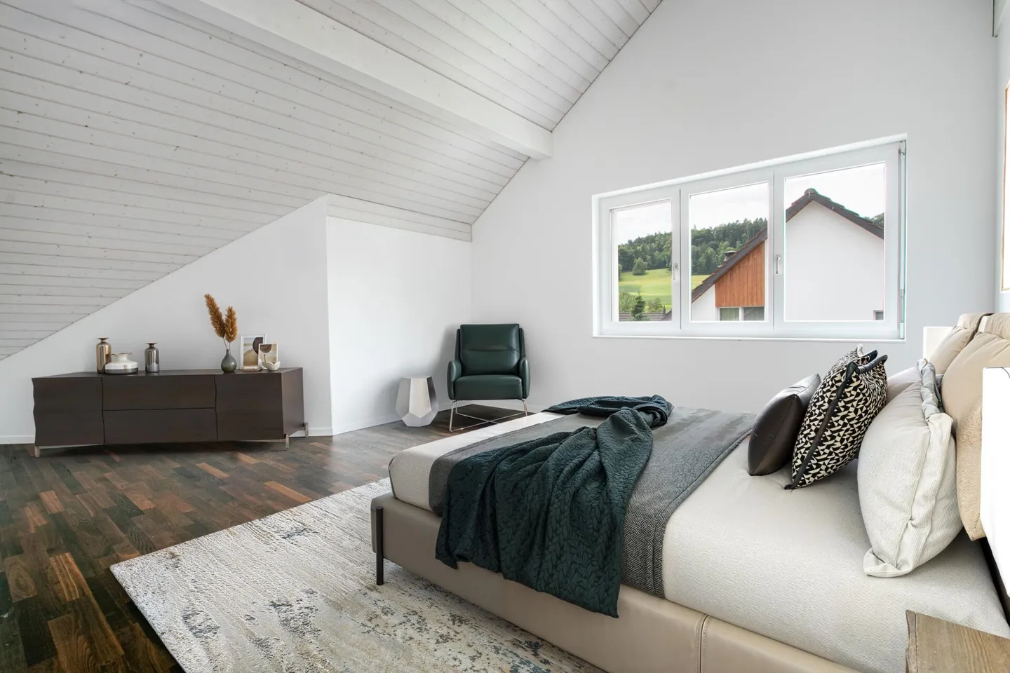 Casa bifamiliare moderna e luminosa di 6,5 stanze in una posizione tranquilla con garage doppio e accesso diretto alla casa - Foto 5 di 33